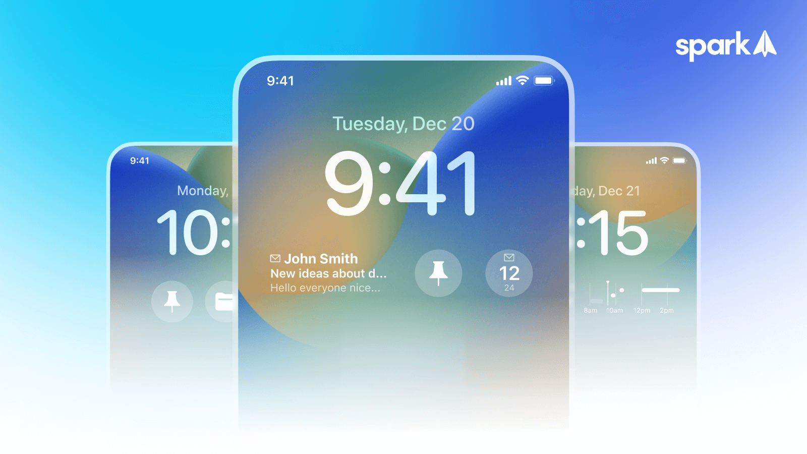 Spark iOS: Lock Screen widgets & Stage Manager - Cập nhật Spark iOS: Tiện ích Khóa màn hình & Quản lý màn hình: Bạn đã từng muốn có thể tùy chỉnh màn hình khóa của mình theo cách riêng của mình? Với Spark iOS, bạn có thể làm điều đó và nhiều hơn nữa! Tính năng Khóa màn hình & Quản lý màn hình sẽ đưa cho bạn sức mạnh tùy chỉnh và sáng tạo để biến chiếc iPhone của bạn thành một thiết bị độc đáo và thật chất riêng của mình.